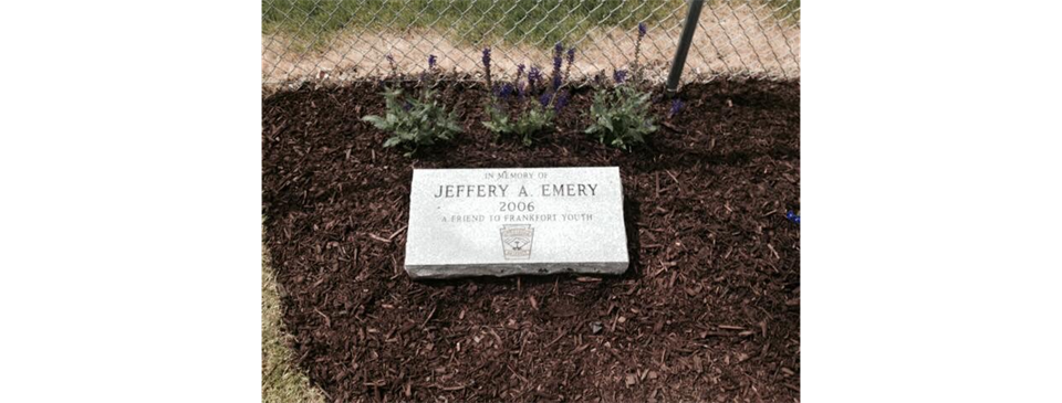 Jeff Emery memorial